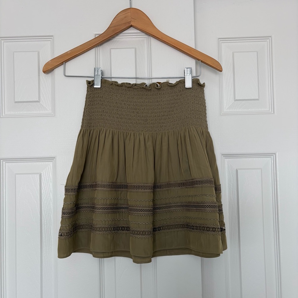 Ramy Brook olive skirt